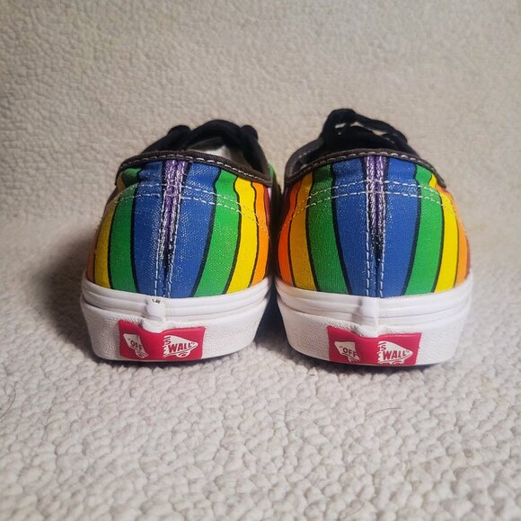 VANS Authentic Refract Sneaker Rainbow Low Top Sneaker - Unisex W/8. M/6.5 - Picture 5 of 8